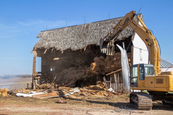 Barn Demolition in Wexford