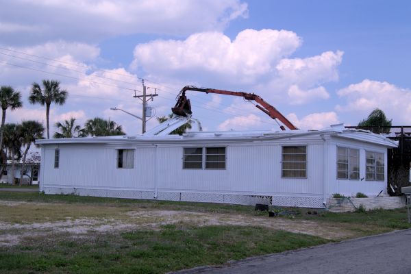 Mobile Home Demolition in Wexford
