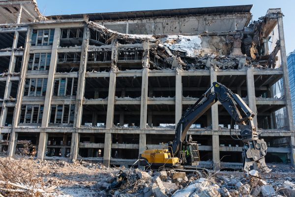 Commercial Building Demolition in Wexford