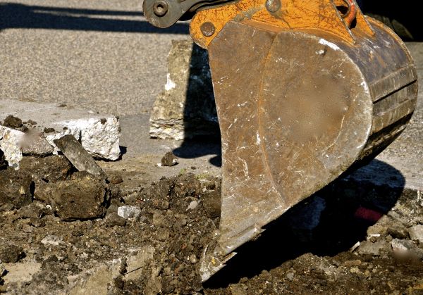 Cement Pad Demolition in Wexford