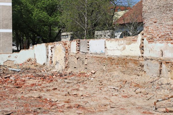 Brick Wall Demolition in Wexford
