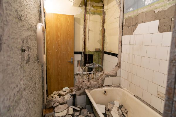Shower Tile Demolition in Wexford